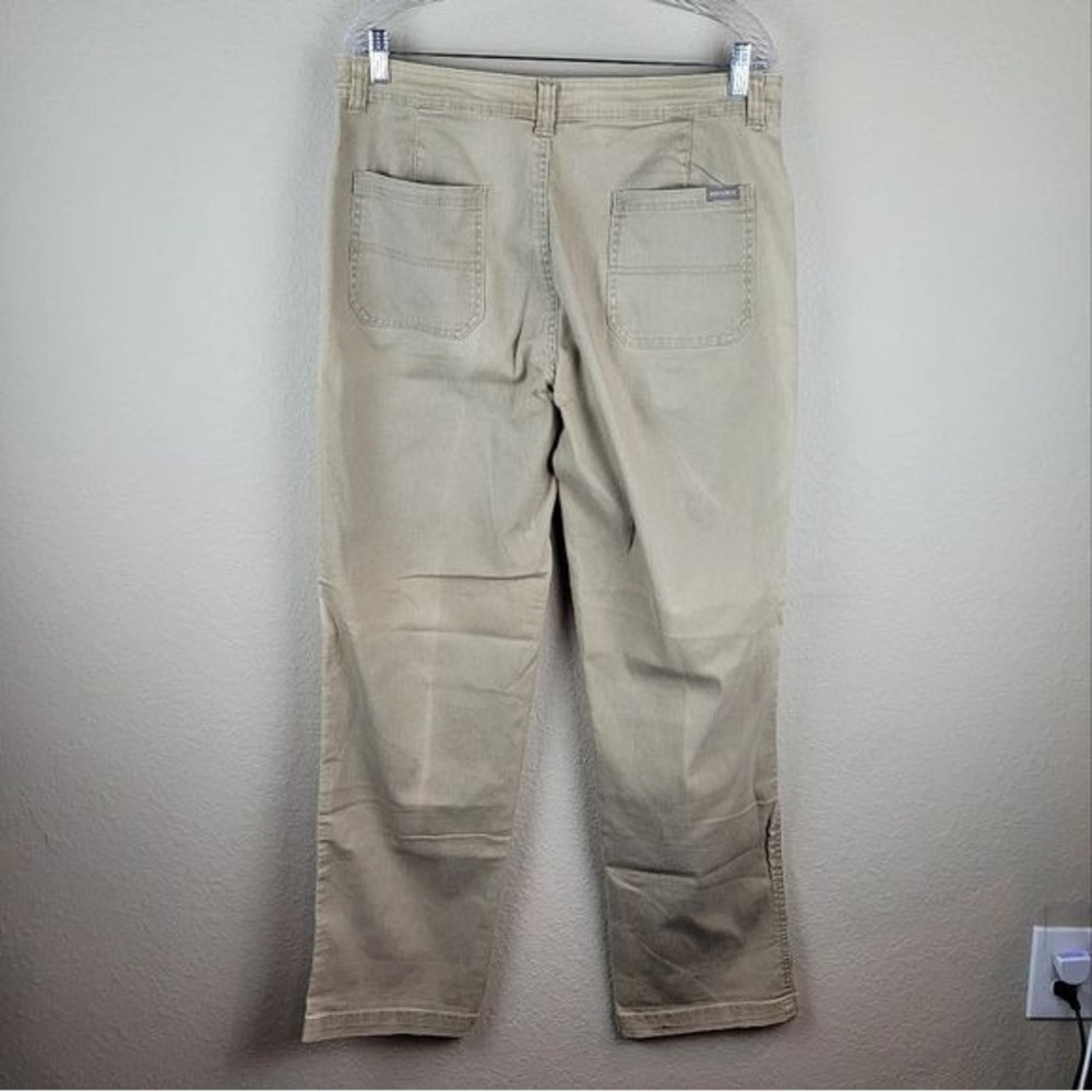 Woolrich Pant‎  Womens 10 High Waist Khaki Pants Hiking Outdoor Casual - Picture 5 of 13